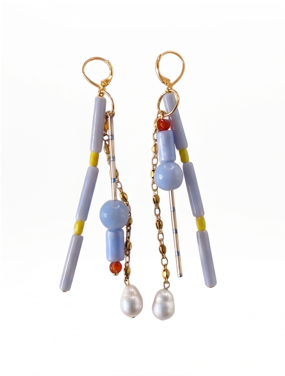 Lily of the Nile Earrings