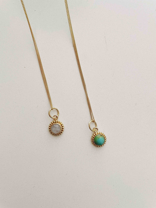 [NDB22001] Mini Stone Necklace