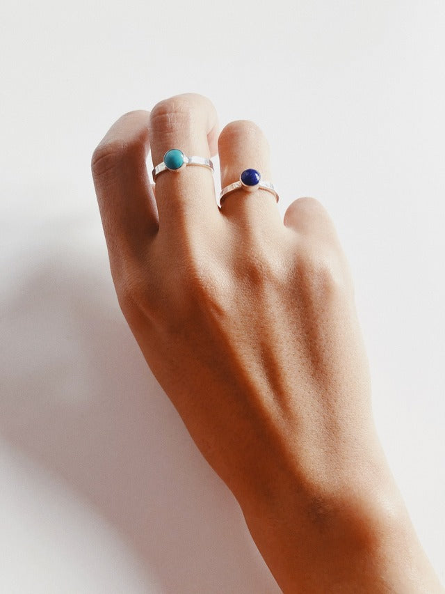 [RDB20019] Simple Turquoise Ring (受注販売)