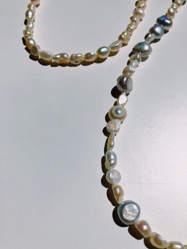 [NMB22004]Mini pearl necklace (受注販売)