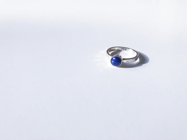 [RDB20020] Simple Lapiz Lazuli ring (Pre-Order)