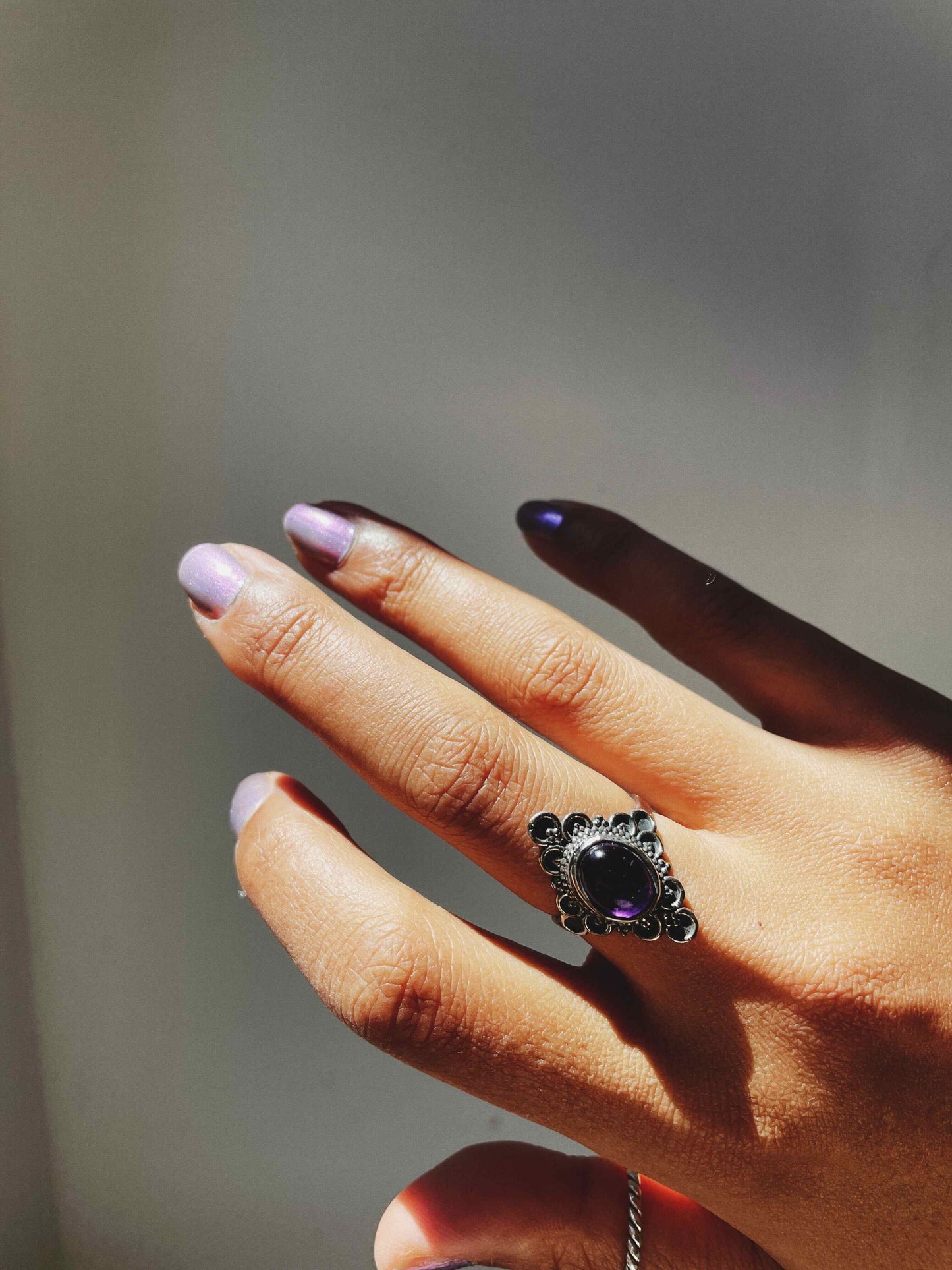 [RSS19009] Amethyst Selected Ring