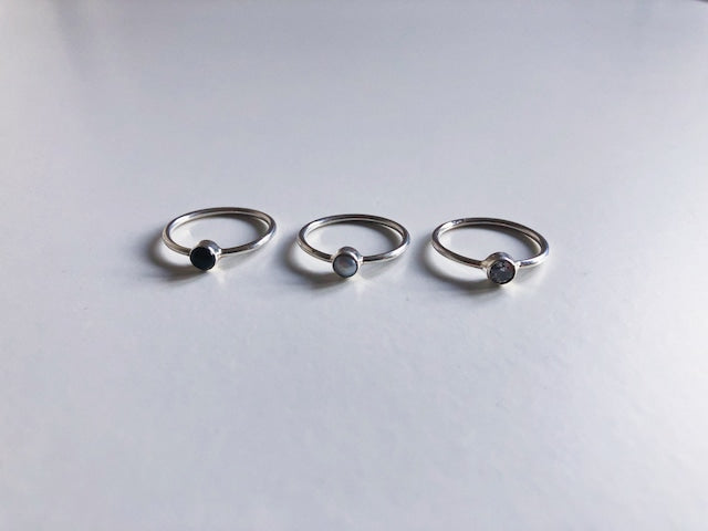 [RDB20016] Onyx silver 925 ring
