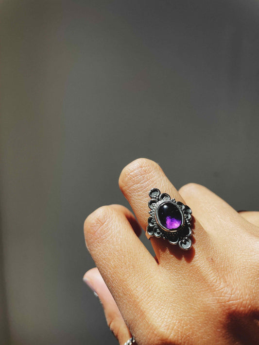 [RSS19009] Amethyst Selected Ring