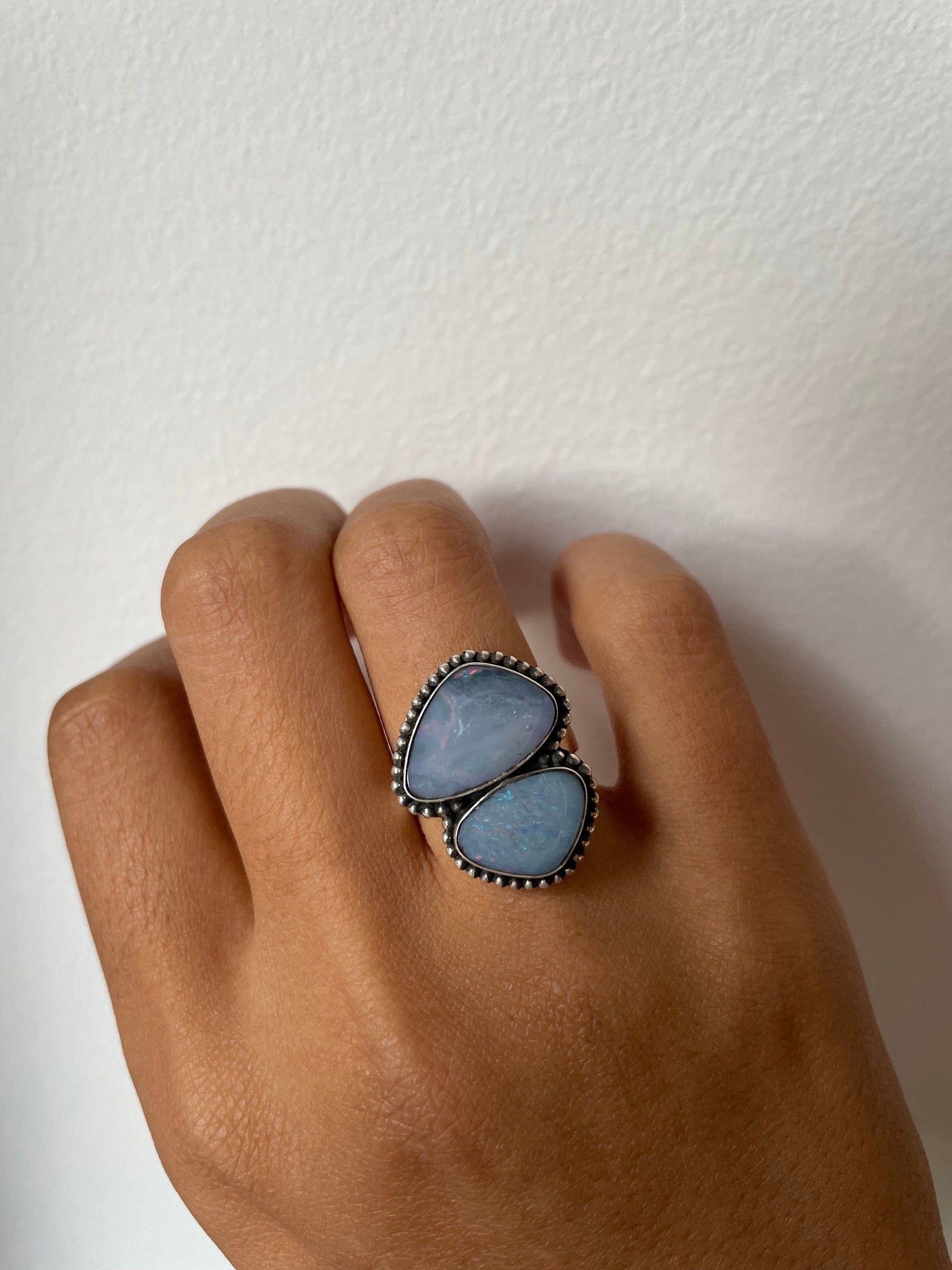 BEST SELLER】Double Opal Ring – Yuumi Peralta