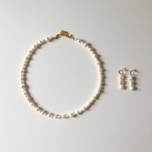 [NMB21001] Pearl necklace (受注販売)